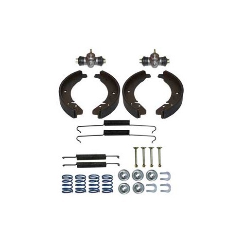     
                
                
    Kit de frein Arrière économique pour Volkswagen Coccinelle 65 ->67 - VH29492K
