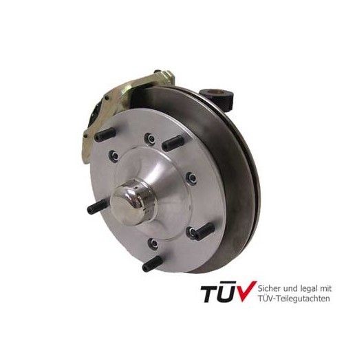 CSP ventilated disc brake kit, 5 x 205, on CB offset stub-axles for Volkswagen Beetle & Karmann 66-> - VH29610K