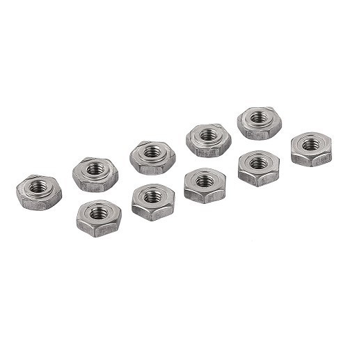 Welded hexagonal nuts DIN 929 - M4 - VI10066