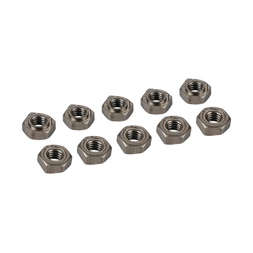 Welded hexagonal nuts DIN 929 - M6 - VI10067