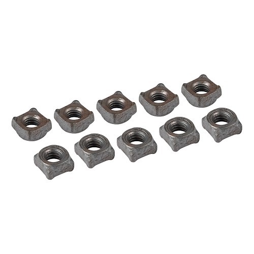 Square weld nuts DIN 928 - M6 - VI10072