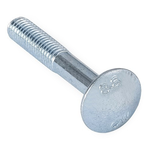  Vis à tête ronde jappy collet carré DIN 603 - M8 x 50 - VI10112 