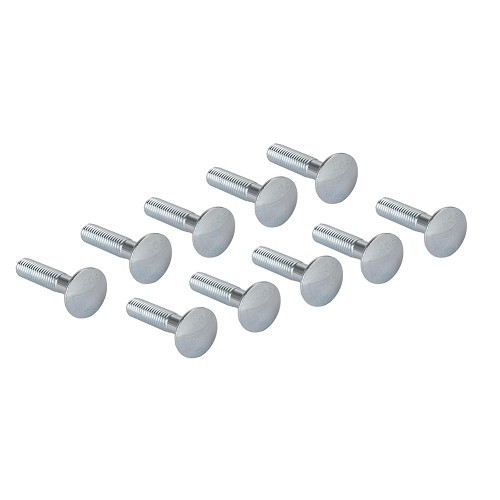 Vis à tête ronde jappy collet carré DIN 603 - M10 x 45 - VI10114