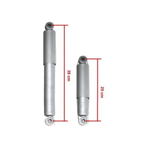  Kit 4 Amortiguadores de gas KYB "Excel-G Corto" para Esc 53 ->65 - VJ50105K 