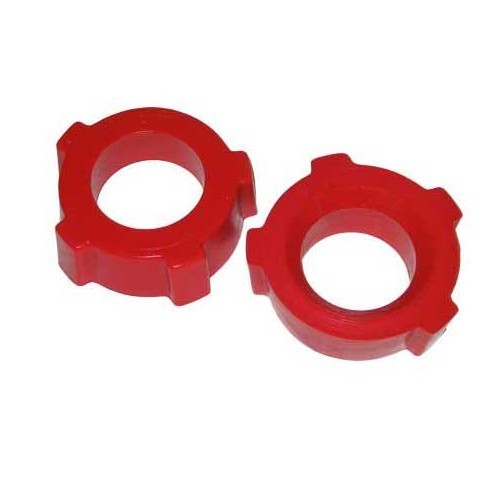  Silentblocs urethane crenellated rear axle interior for Volkswagen Beetle 60-&gt; - 2 pieces - VJ511021 