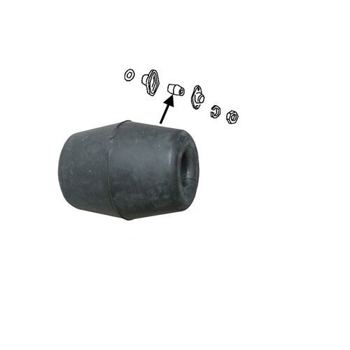  Upper silent block on the rear sway bar arm for Volkswagen Beetle 67-> - VJ51116 