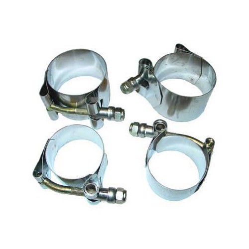 Stainless steel front stabilizer bar clamps for Volkswagen Beetle 