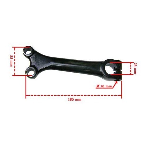 Steering arm for Volkswagen Beetle & Karmann 62-> - VJ51415