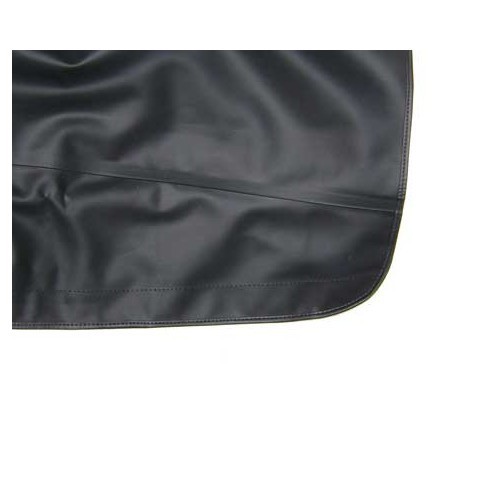  Zwarte Vinyl Soft Top voor Volkswagen Kever Cabrio 67 -&gt;72 - VK00500UN 