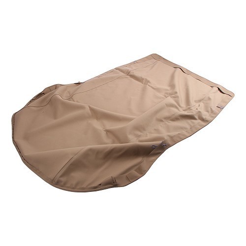 Capote en Alpaga Beige pour Volkswagen Coccinelle Cabriolet 67 ->72 - VK00503BE