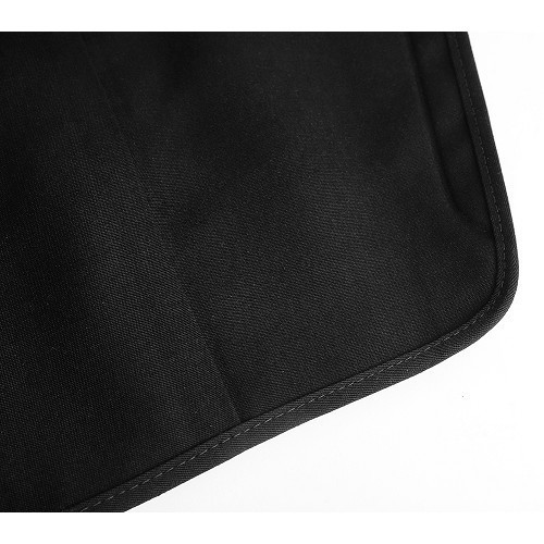 Capota Soft Top Preto Alpaca para Volkswagen Escaravelho Conversível 73 -&gt;80 - VK00505N