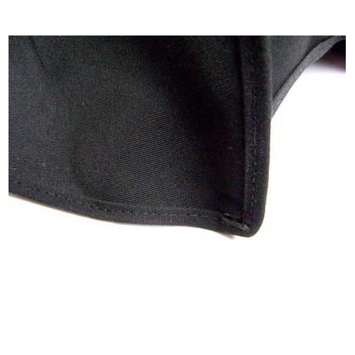  Zwarte Alpaca Soft Top Cover voor Kever Cabrio 70 ->71 - VK00616N 