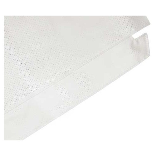  Ciel de toit luxe blanc cassé perforé pour Volkswagen Coccinelle Cabriolet 1302 année 72 - VK00703 