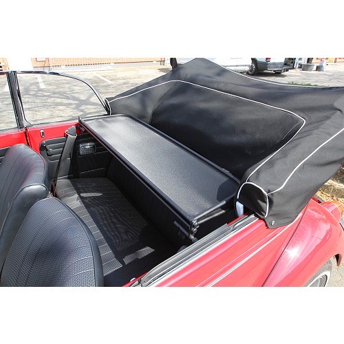 Parabrisas doble mosquitera para Volkswagen Beetle Cabriolet 71 -&gt;79, negro - VK00905