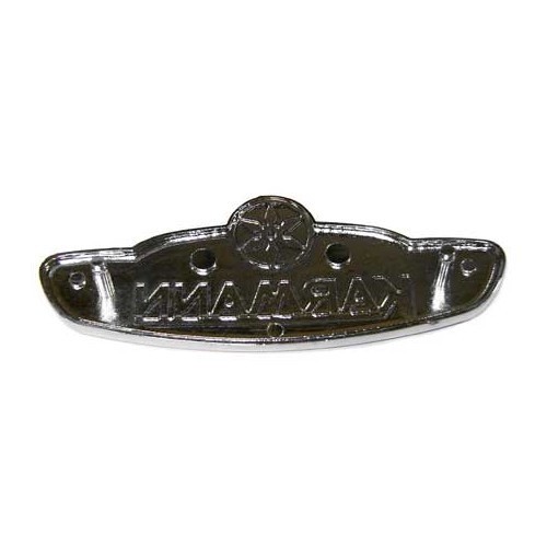  Emblema "KARMANN" em metal para Cabriolet - VK01600-1 