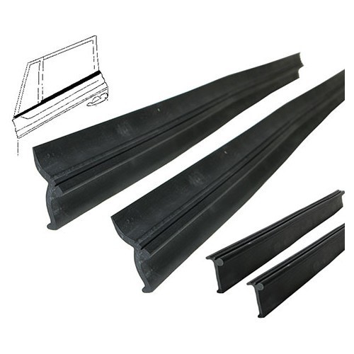  Front window wiper for Volkswagen Beetle Cabriolet 65-&gt; - 4 pieces - VK11204-1 