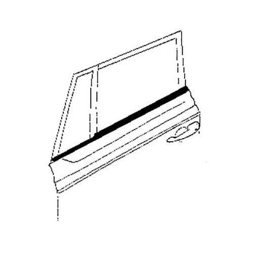 Ruitenwisser voor Volkswagen Kever Cabriolet 65-&gt; - 4 stuks - VK11204