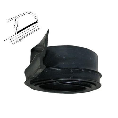  Achterruitwisser voor Volkswagen Kever Cabrio 66-&gt; - 2 stuks - VK11205 