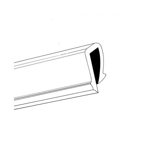 Joints entre vitres et cadres pour Volkswagen Coccinelle Cabriolet - VK11208