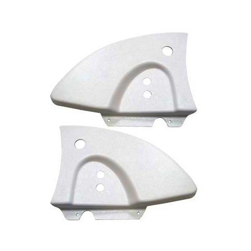  Witte softtopkappen voor Volkswagen Kever Cabrio 68 -&gt;80 - 2 stuks - VK21000P 