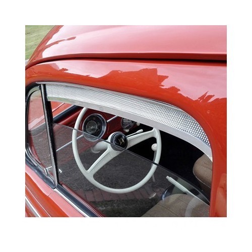 Rejillas de ventilación de aluminio pulido en puerta para Volkswagen escarabajo ->64 - VK39000