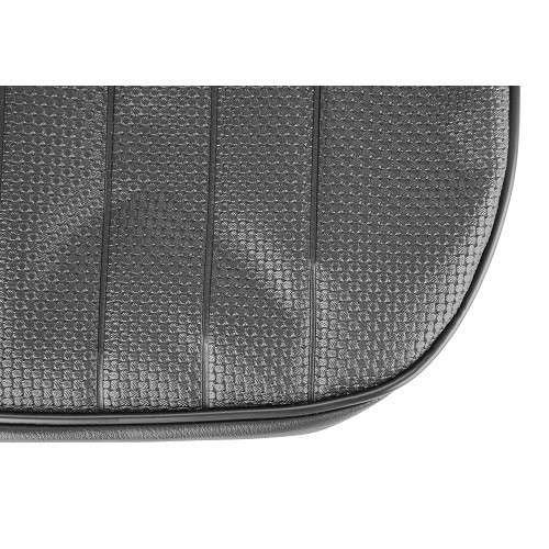  Coprisedili TMI in vinile nero goffrato per Volkswagen Maggiolino cabrio 68 -&gt;69 (USA) - VK43153-2 