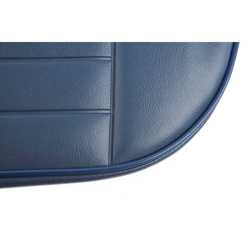  Fundas de asiento TMI en vinilo azul marino liso para VOLKSWAGEN Beetle Convertible (1974-1976) - (USA) - VK43177 