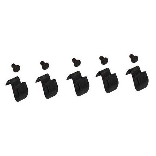  Clips & rivets de fixation pour enjoliveur sur jante 5 x 205 - par 5 - VL30000 