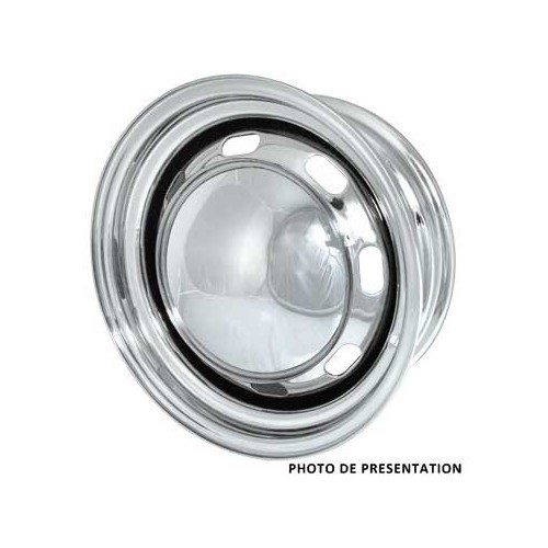 Babymoon chrome hubcap for 4 x 130 / 5 x 112 rim - VL30300