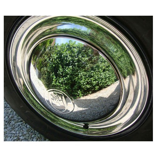 Wolfsburg stainless steel hubcap for 5 x 205 rim - VL30410