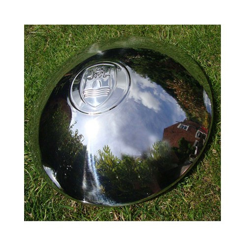  Wolfsburg stainless steel hubcap for 5 x 205 rim - VL30410 