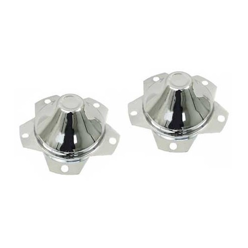  Tampas de cubos cromadas para jantes 5 x 205 - conjunto de 2 - VL30430 