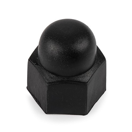  19 mm black plastic wheel screw cover - VL30615 