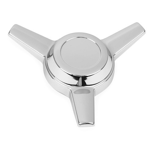 Chrome-plated 3-spoke hub caps - set of 4 - VL31503Q