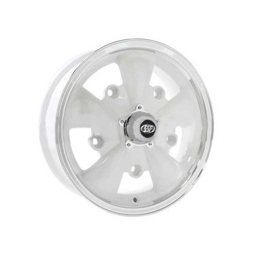  EMPI 5-spoke 5 x 205 white 15" rim - VL33007 