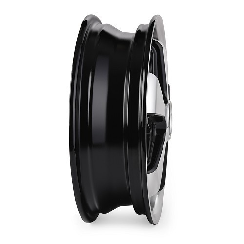 FUCHS 5 x 130 Black 4.5 x 15" style wheel - VL35000