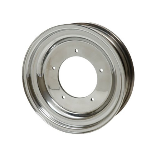  1 aluminium velg stijl ERCO 5 x 205 gepolijst 5,5 x 15" - VL35072 