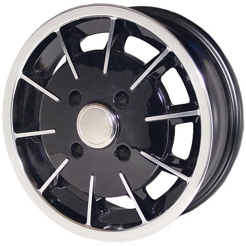  Llanta GASBURNER 4 x 130 Negra estilo 5.5 X 15" - ET35 - VL35300 