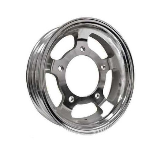  1 BTR style aluminium rim, 5 x 205, Polished 4 X 15" - VL36200 