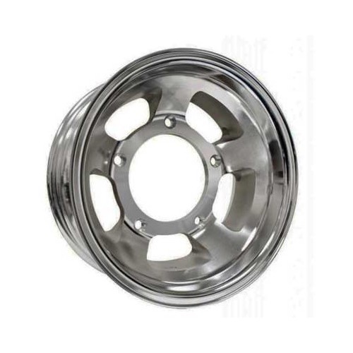  BTR stijl aluminium wiel 5 x 205 gepolijst 6.5 X 15". - VL36202 