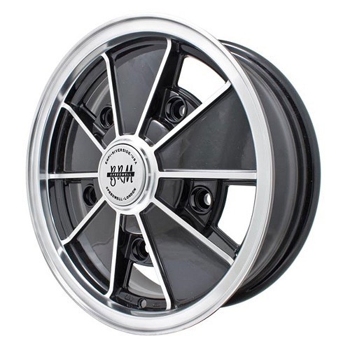 1 Llanta estilo BRM 5 x 205 Negra 5 x 15" EMPI - VL37006