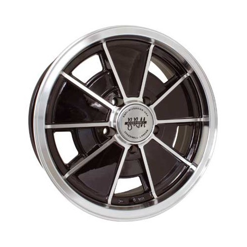  1 Llanta estilo BRM 5 x 112 Negra 15" - VL37010 