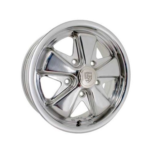  1 Llanta estilo FUCHS 5 x 112 Pulida 15" - VL37032 