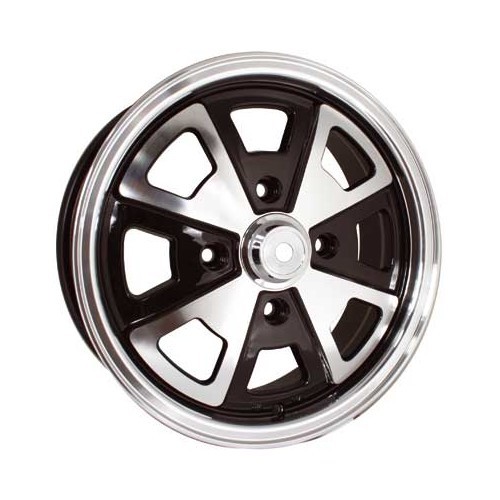  Jante style "914 Baby Fuchs" 4 x 130 Noire 15" - VL37035 