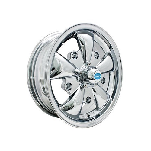  Roda EMPI GT5 Rolo 5 x 205 Cromo 15" Roda - VL37056 