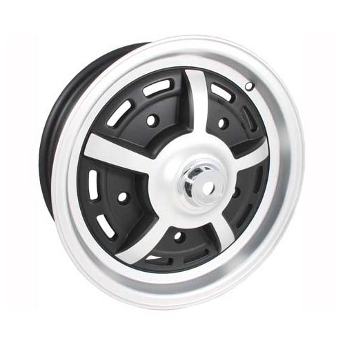  1 velg stijl SPRINTSTAR 5 x 205 mat zwart 5 x 15" - VL37074 