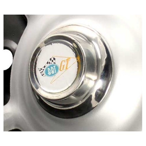 1 Stainless steel hub cap for "SprintStar / Ritter GT" steel rim - VL37100