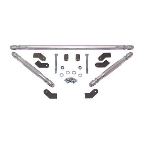  Kit "Torque Bar" CSP renfort de train arrière Alu pour Volkswagen Coccinelle ->60" - VS02020 