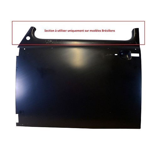  Painel exterior da porta esquerda para VOLKSWAGEN Beetle 68 &gt;79 - VT09014 