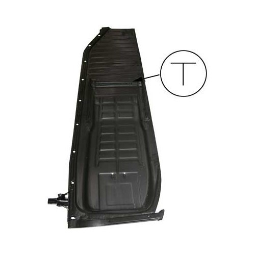  Left-hand half-floor for Volkswagen Beetle 70 ->72 - VT105003 